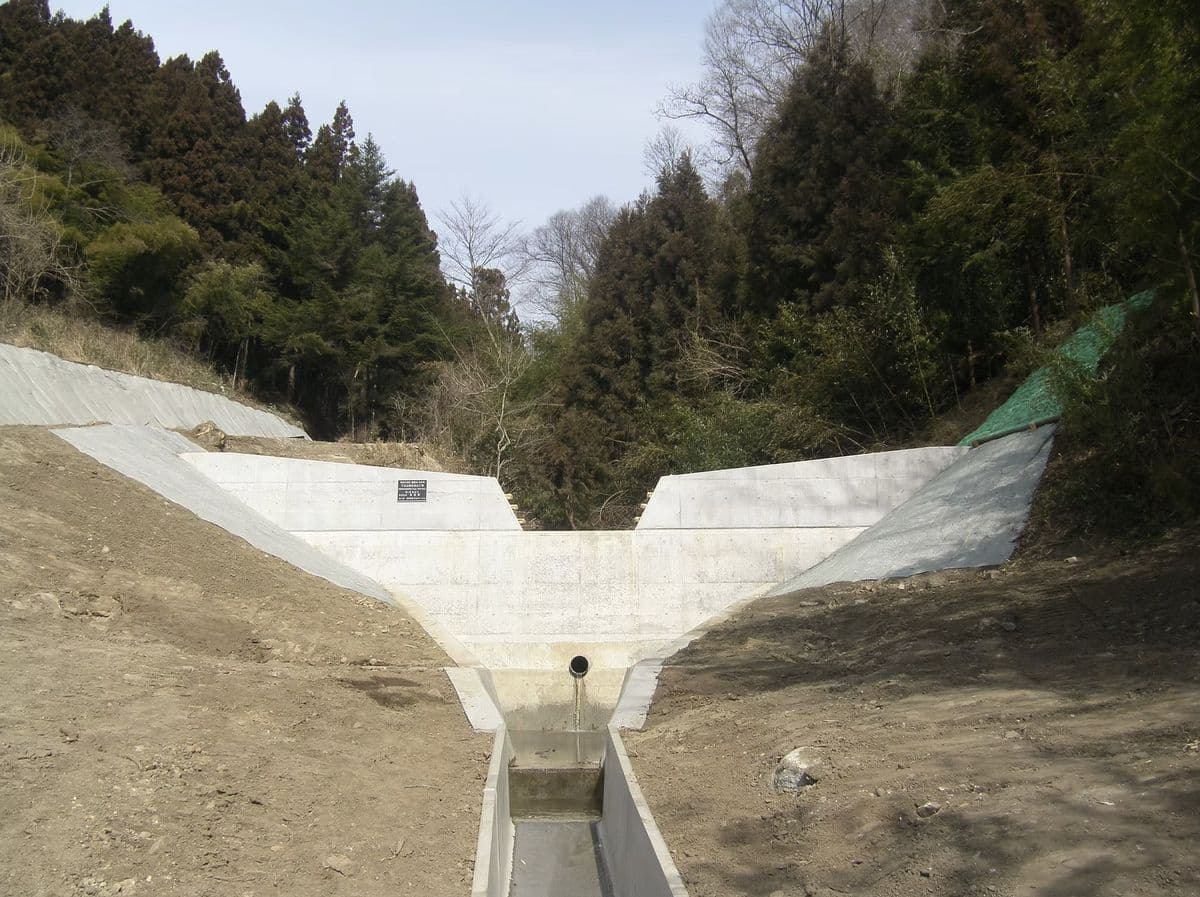 下北山復旧治山工事