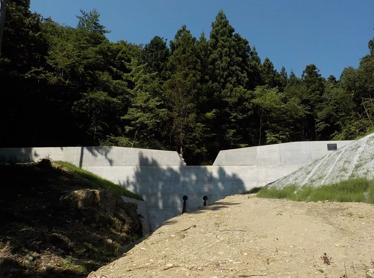 杉下沢復旧治山工事