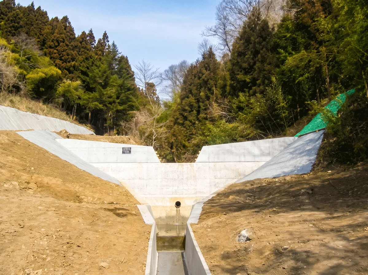 下北山復旧治山工事