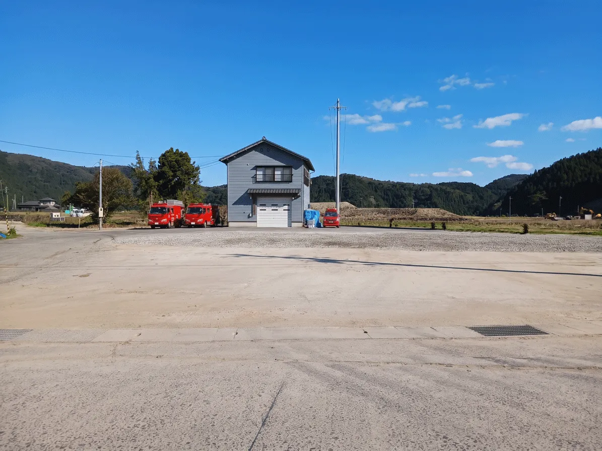 輪島市輪島消防署分署解体工事 施工後