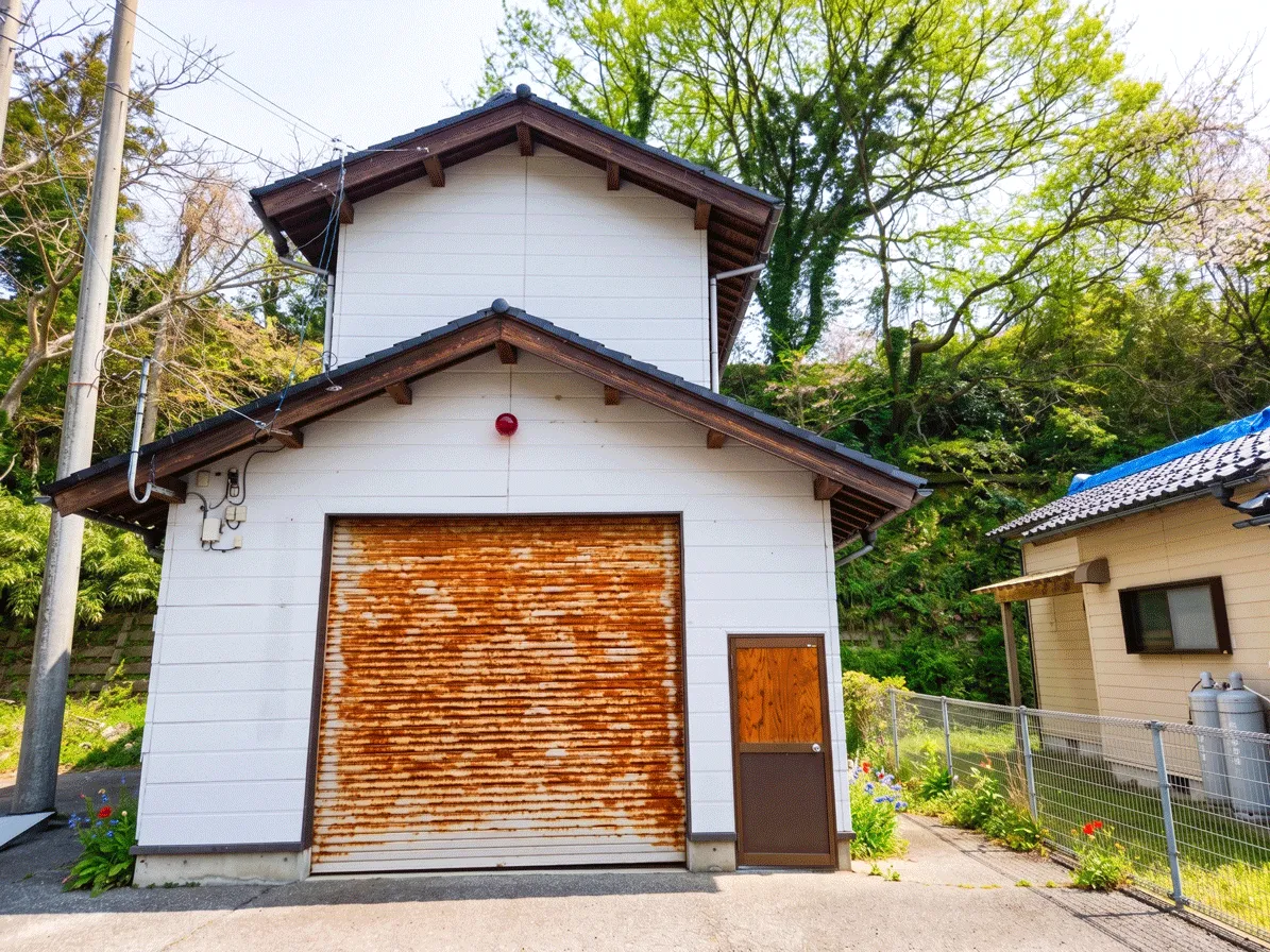 輪島市内消防署分団センター解体工事２ 施工前