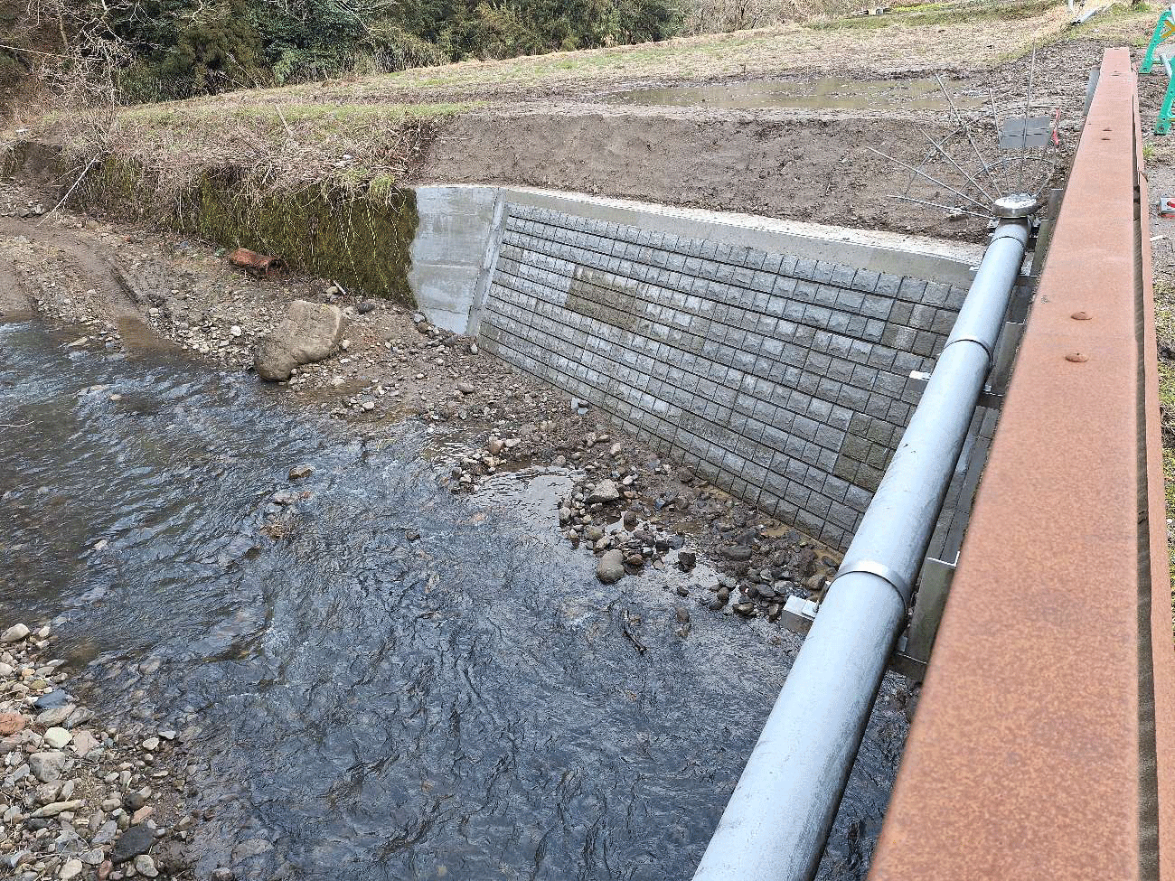 石川県輪島市河川災害復旧工事