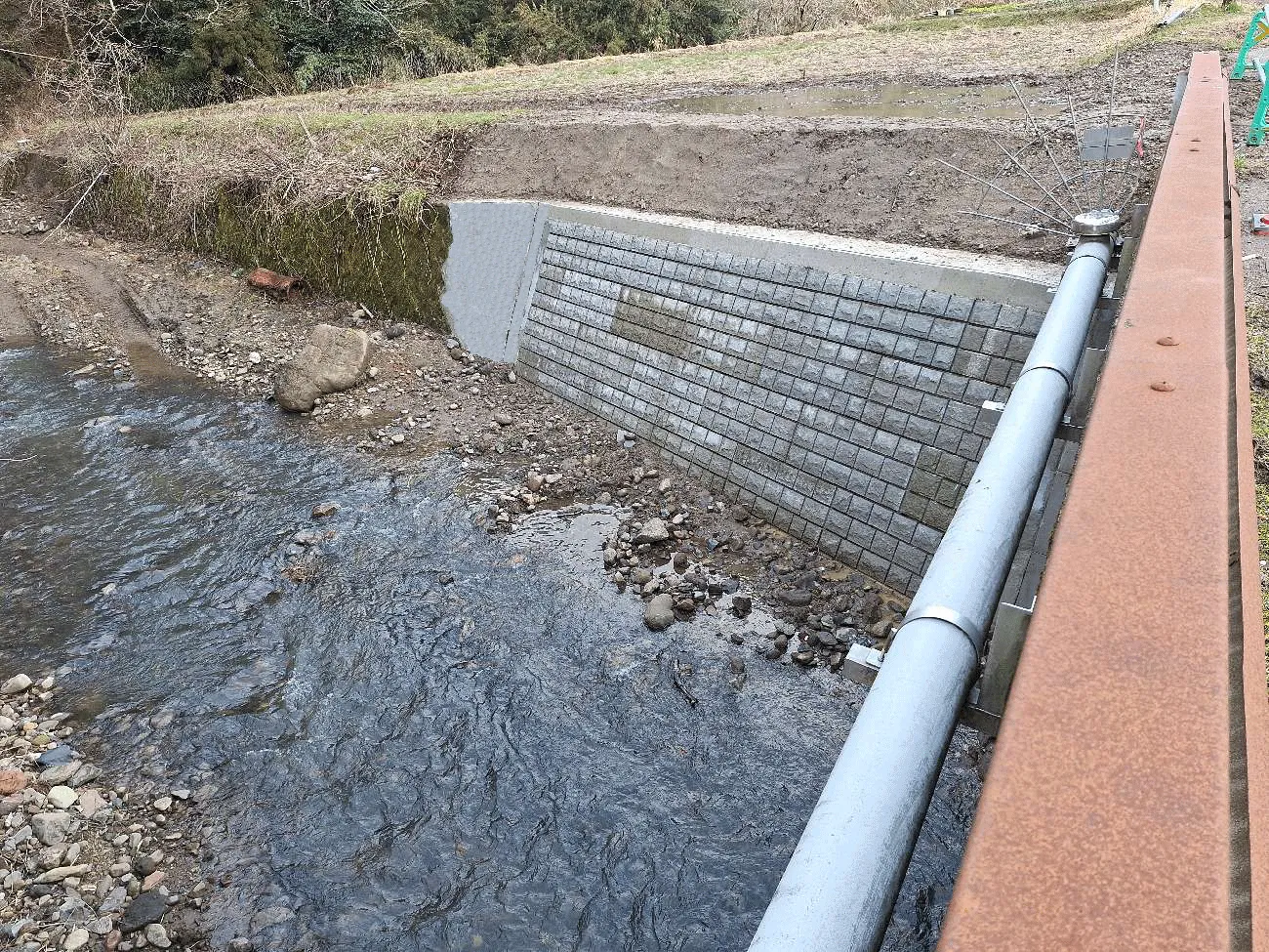 石川県輪島市河川災害復旧工事