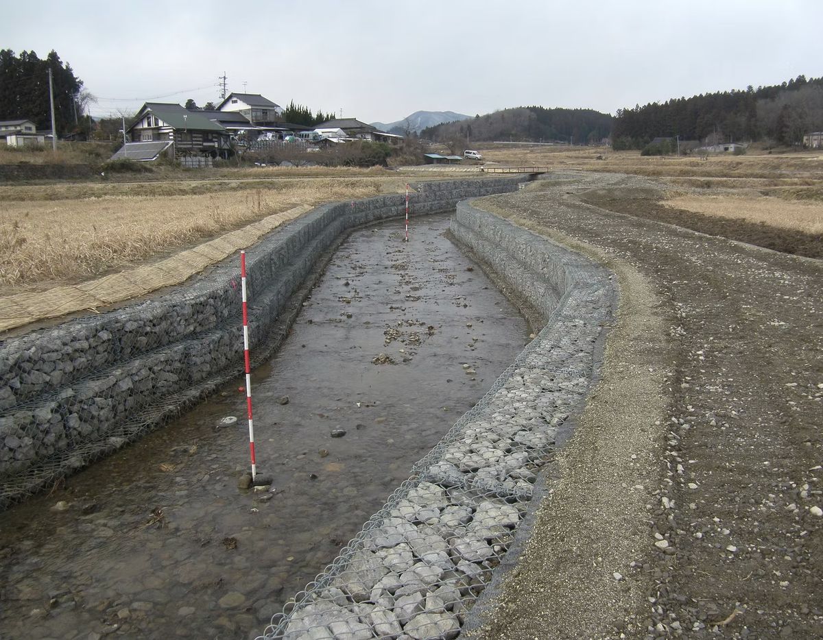 山田川河川災害復旧工事
